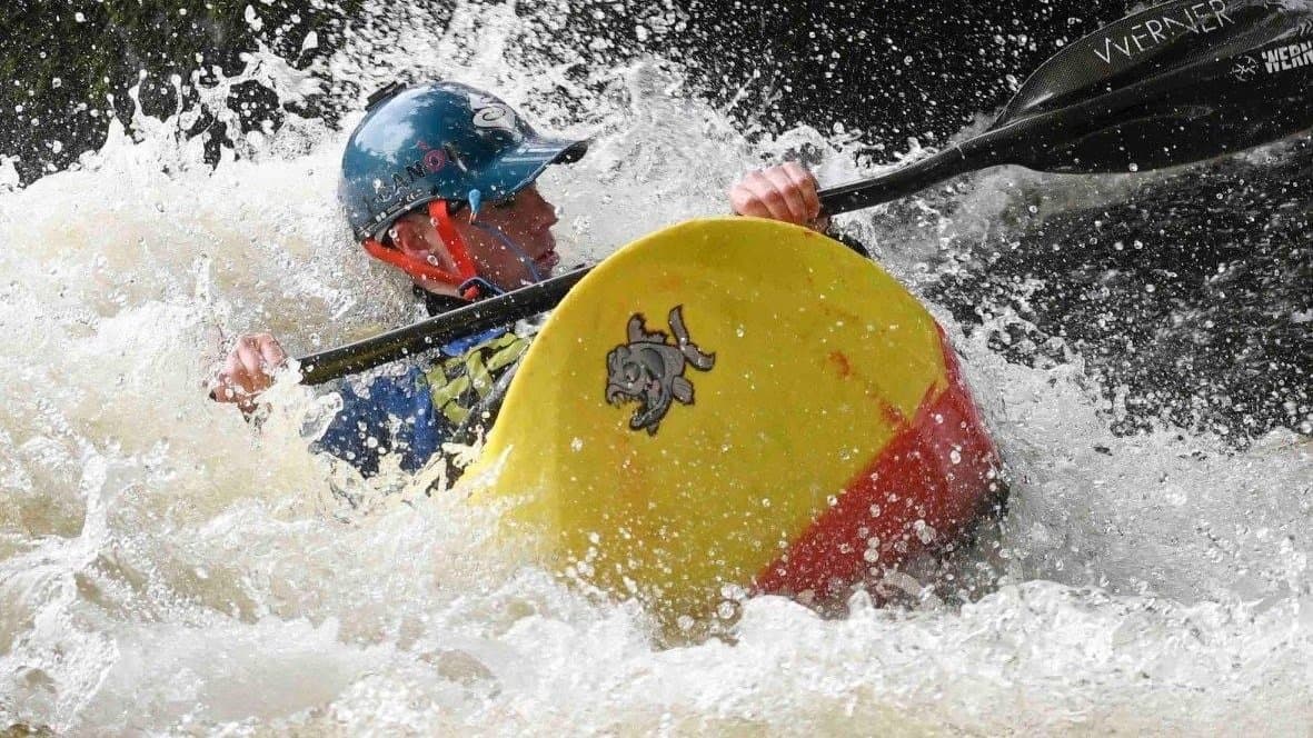 DKC paddlers on the water